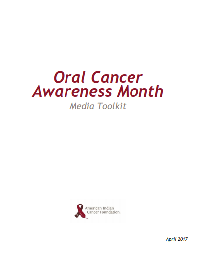 Oral Cancer Awareness Month Social Media Toolkit