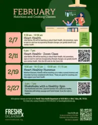 Cooking Calendar graphic