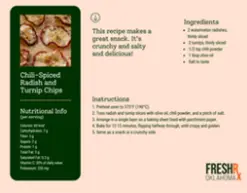 Recipe Handout graphic