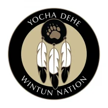 Yocha Dehe Wintun Nation Logo - pawprint and feathers